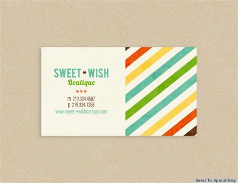 10 Printable Business Cards From Etsy That Are Anything But Boring ...