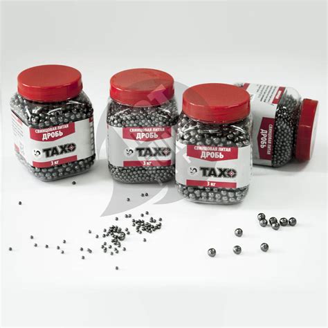 Релоадінг та компоненти боєприпасів - Шрот, картеч, кулі — Дробь (3 кг ...