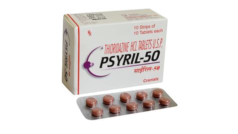 Thioridazine HCl Tablets (PSYRIL) – CONSERN PHARMA