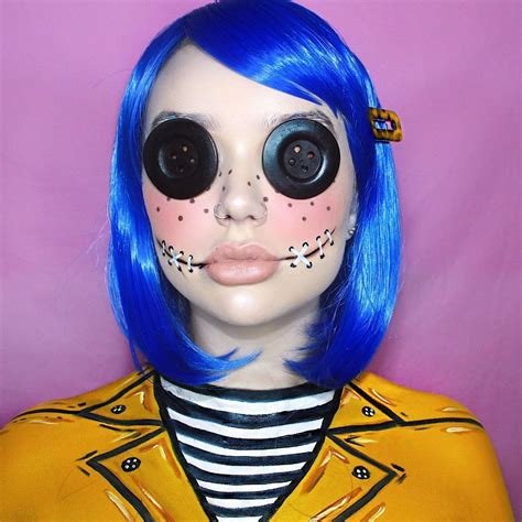 Typical White Girl White Girls Coraline Makeup Art Halloween Face