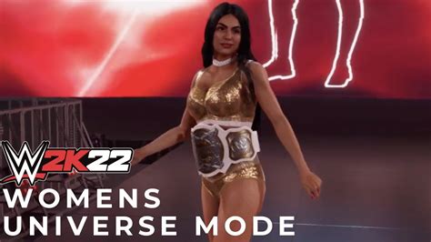 WWE 2K22 Women S Universe Mode I Episode 145 RAW YouTube