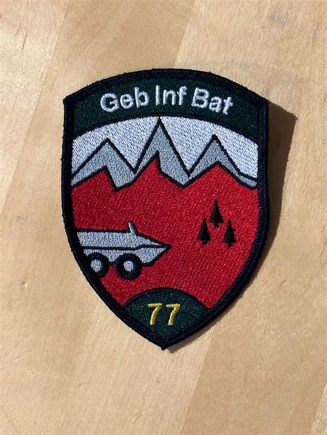 Badge Militar Arm E Xxi Geb Inf Bat Tenue A Kaufen Auf Ricardo