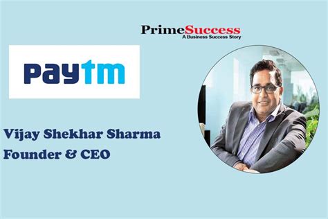 Paytm CEO Vijay Shekhar Sharma Success Story | Prime Success Magazine