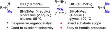 Dicborane Catalyzed Selective Methylation Of Primary Amines With Co