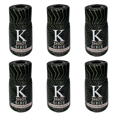 KRATOM SHOT K BLACK 10ML Smoke Shop México