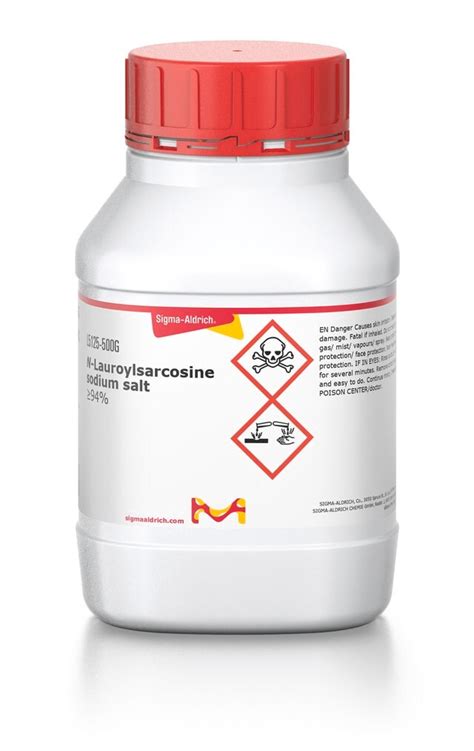 N LAUROYLSARCOSINE SODIUM YLSARCOSINE SODIUM Merck Life Sciences Thailand