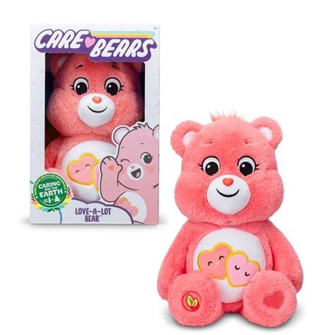 Love A Lot Bear Eco Friendly Care Bears Medium Plush Plush Free