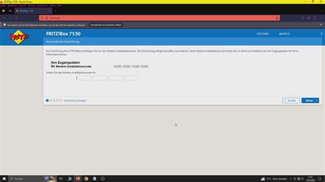 Vodafone Glasfaser Mit Fritzbox Und Modem Installations Code Einrichten