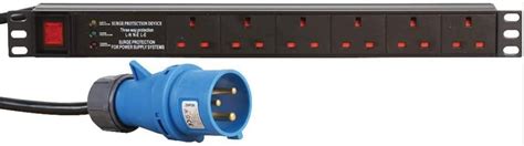 Dynamode Way Pdu Extension Lead A Multi Plug Switched Power