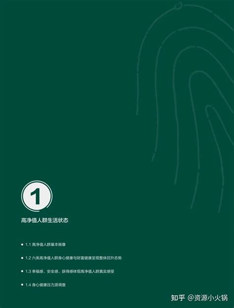 2022中国高净值人群健康投资白皮书（附下载） 知乎