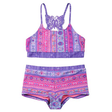 Traje De Ba O Ni A Bikini Uv Morado H O Wear H O Wear