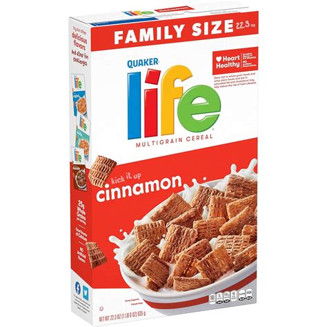 Life Cinnamon Cereal 22 3oz Box