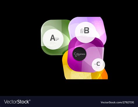 Modern advertising concept for wallpaper design Vector Image