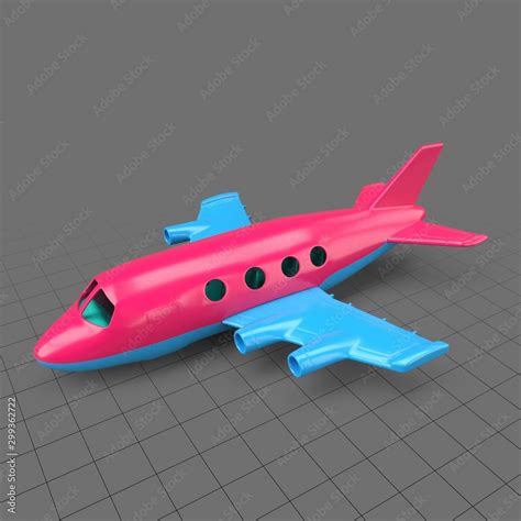 Airplane Toy Stock 3d Asset Adobe Stock