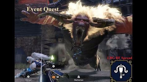 MHR Sunbreak Double Furious Rajang Event Quest Rapid Fire Spread