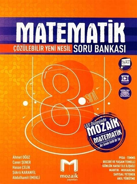 MOZAİK 8 SINIF MATEMATİK SORU BANKASI En Çok Satan Ürünler