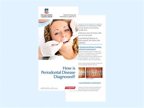 Periodontal Patient Pamphlets Dental Practice Education Research Unit University Of Adelaide