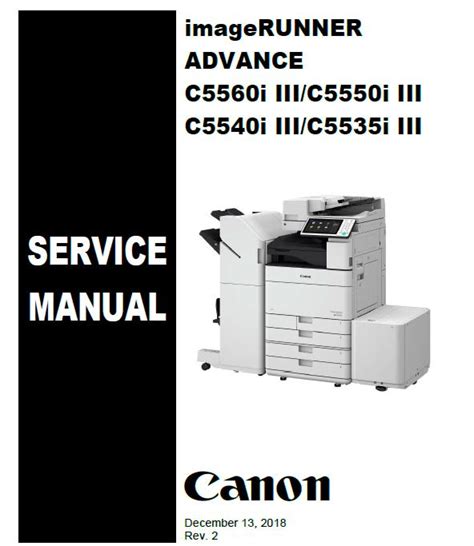 Canon ImageRUNNER ADVANCE C5535i III C5540i III C5550i III C5560i III