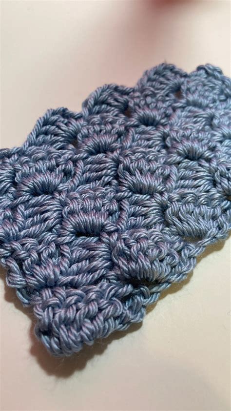 How To Crochet The Sober Granny Stitch Pattern Printable Pdf The Sober