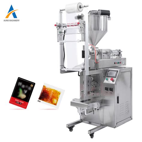 Automatic Chili Pepper Tomatoes Paste Filling Packing Machine With