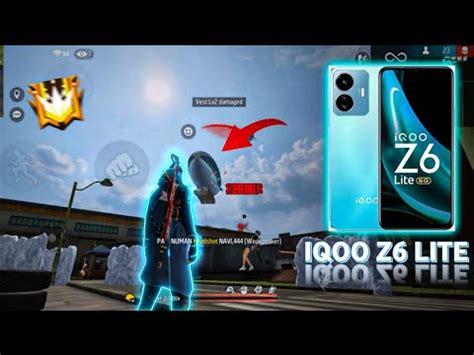 IQOO Z6 Lite 5G Gaming TestIQOO Z6 Lite 5G Free Fire Gameplay Test And