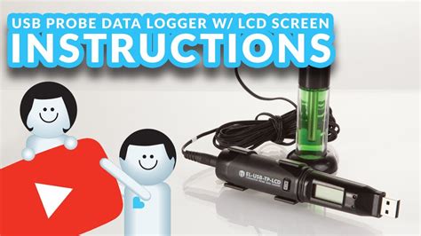 Complete Tutorial How To Set Up A Lascar Usb Probe Data Logger With Lcd