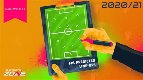 Fpl Gameweek 11 Fixtures Team News And Predicted Line Ups The Stats Zone