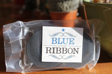 Blue Typewriter Ribbon Who Knew They Came In Colors New Typewriter