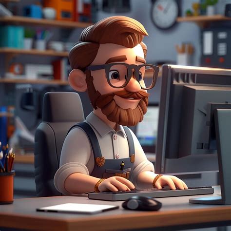 cartoon tech expert images    freepik