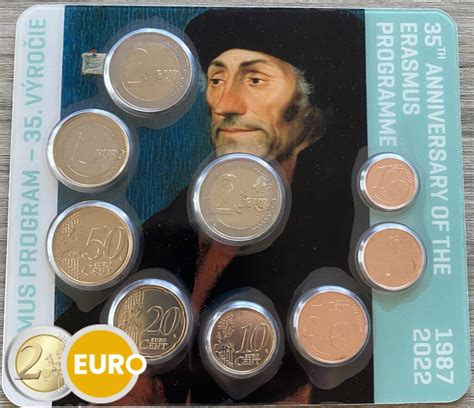 Serie De Euro Bu Fdc Eslovaquia Erasmus