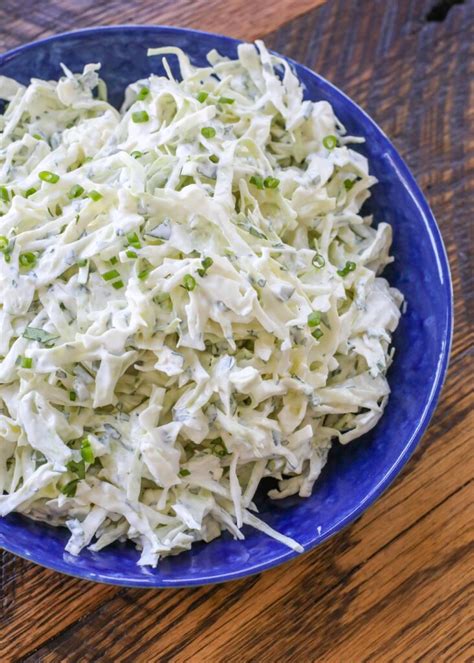 Quick Cilantro Slaw Barefeet In The Kitchen