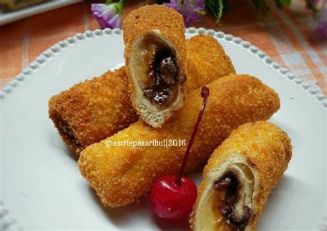 Resep Roti Tawar Goreng Isi Pisang Coklat Oleh Astriepasaribu Cookpad