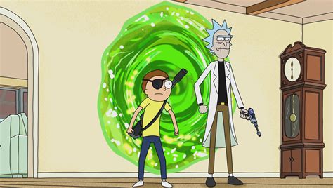 24 Rick and Morty Portal Wallpapers - Wallpaperboat