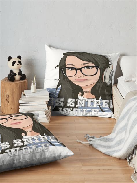 Sssniperwolf Throw Pillow New Release 2024