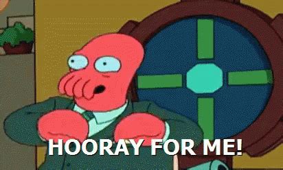 Hooray For Me Futurama Zoidberg Hooray Discover Share Gifs