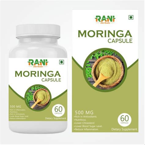 Organic Moringa Capsules At Rs Bottle Kalwar Road Jhotwara