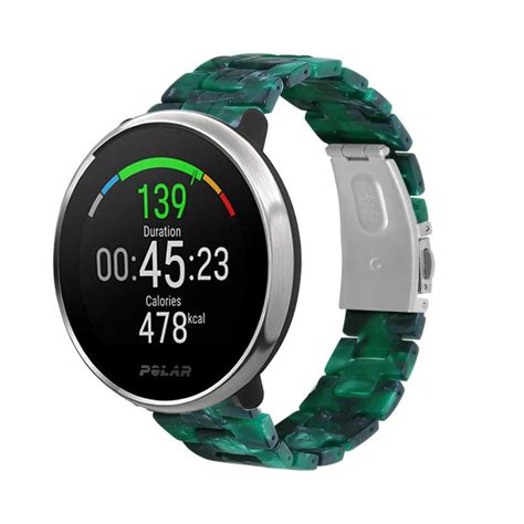 Polar Ignite Resin Band Groen Smartwatchbanden Nl