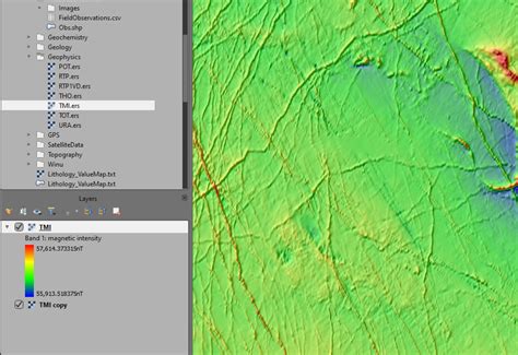 82 Colour Ramps — Qgis In Mineral Exploration 11 Documentation