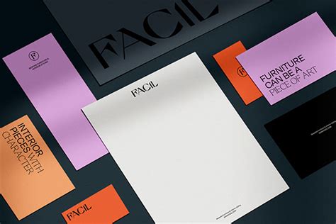 Facil Logo Brand Identity And Web Design On Behance