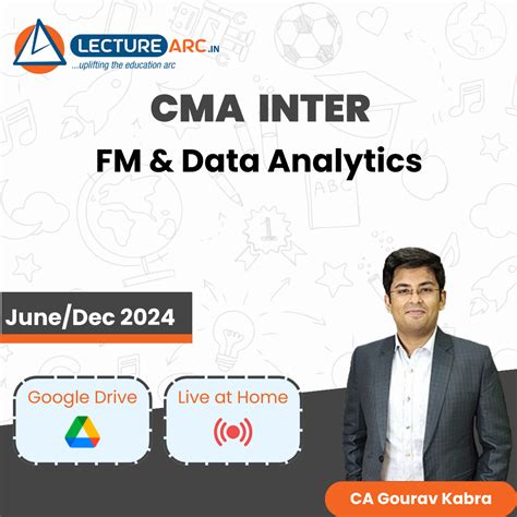 Cma Inter Fm Data Analytics By Gourav Kabra June Dec