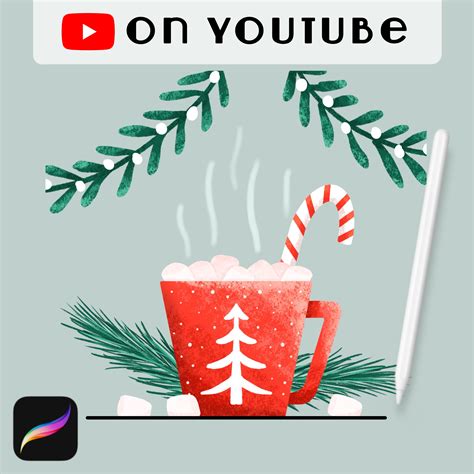 Hot Cocoa Reindeer Scene Apple Krisp