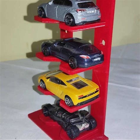 Archivo Stl Repisa Hot Wheels Modelo Para Descargar Y Imprimir En D