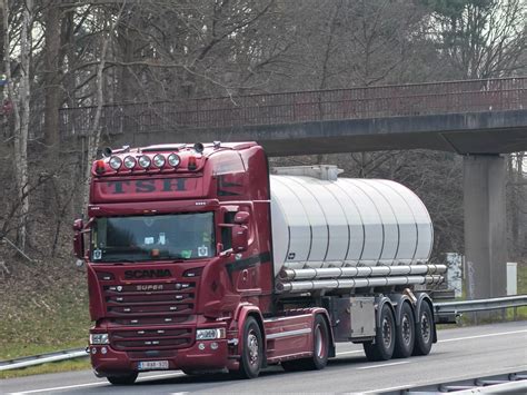 Scania R Series Topline From Tsh Belgium Transport In Movement