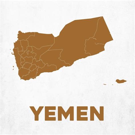 Mapa De Yemen Vector De Mapa Detallado Alto En Fondo Blanco Porn Sex