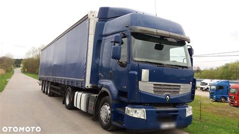 U Ywane Renault Renault Dxi Retarder Standard Naczepa Schmidt