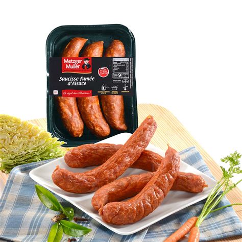 Saucisse fumée dAlsace Metzger Muller