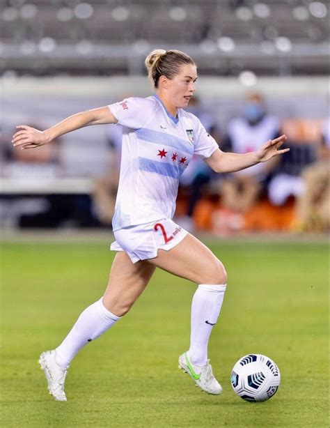 Kealia Watt #2, forward, Chicago Red Stars vs Houston Dash, April 9, 2021