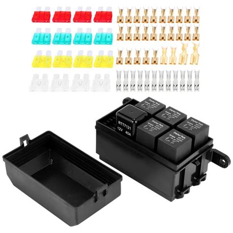 V Relay Box Slots Relay Block Way Atc Fuse Block With Relay