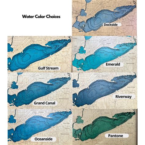 Lake Wallenpaupack | Custom Lake Map | Nautical Decor | Lake House