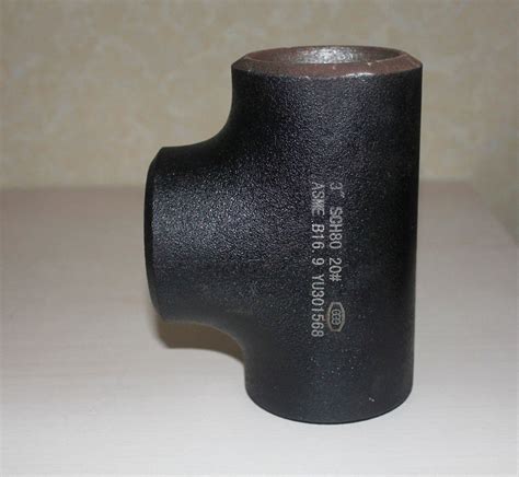 Asme B16 9 Astm A234 Wpb Pipe Fitting Dn65 Equal Reducing Carbon Steel